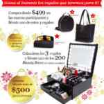 Promoción Navideña Revlon: Compra productos y llévate de reglo backpack, travel bag y hasta beauty boxes