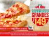 Promoción Papa Johns El Buen Fin 2018: 2 pizzas especialidad grande por $149 cada una