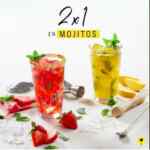 Promoción Wow Rewards Aniversario: 2x1 en mojitos en California Pizza Kitchen esta semana