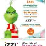 Promoción de Navidad izzi: internet de 50 megas de velocidad al precio de 20 por 6 meses