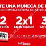 Promociones Baby Creysi El Buen Fin 2018: 2x1 y 3x2 en ropa y muñeca de regalo