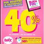 Promociones Onix El Buen Fin 2018: Hasta 50% de descuento (25% directo + 25% en puntos VIG)