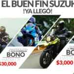 Promociones Suzuki El Buen Fin 2018: Bonos de hasta $30,000 en motocicletas
