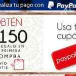 Código Home Store de $150 de descuento en tu primera compra pagando con Paypal
