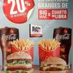 Promoción McDonalds El Buen Fin 2018: 20% de descuento