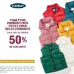En Old Navy Chalecos frost free a mitad de precio hoy domingo 11 de noviembre