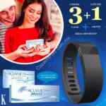 Promoción Ópticas Kauffman y Acuvue: 4x3 en cajas de Acuvue y llévate reloj deportivo de regalo