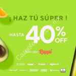 Promoción Rappi de hasta 40% de descuento en pedidos de supermercado hoy sábado