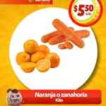Ofertas Frutas y verduras Soriana Mercado y Express del 20 al 22 de noviembre