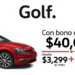 Ofertas Volkswagen El Buen Fin 2018 en Golf, Gol, Vento, Jetta y Tiguan