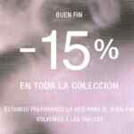 Promoción Zara El Buen Fin 2018: 15% de descuento en toda la colección