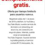 3 meses Gratis de YouTube Premium para nuevos usuarios
