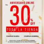 Aniversario online Express: 30% de descuento en toda la tienda