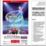 Boletos gratis para Disney on Ice Frozen con tus compras en Pabellón Polanco y Plaza Carso