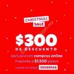 Código Navidad Innovasport $300 de descuento en compras de $1500 o más