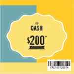 Cupón C&A Cash de $200 de descuento en compras de $1,000 o más