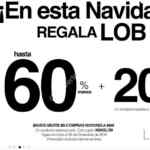 Cupón de Navidad LOB: Hasta 60% de descuento + 20% de descuento adicional