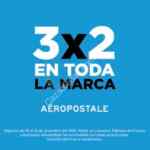 En Aeropostale 3x2 en toda la marca esta semana