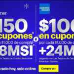En Best Buy $100 en cupones por cada $1,000 de compra con tarjetas BBVA Bancomer y American Express hoy 18 de diciembre