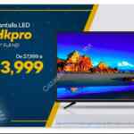 En Elektra pantalla LED de 43" full HD Hkpro a $3,999