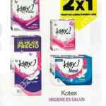 En Farmacias San Pablo 2x1 en toda la marca Kotex