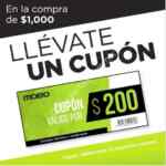 En Mobo recibe un cupón de $200 para tu siguiente visita en compras a partir de $1000