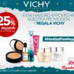 En Sanborns 25% de descuento en dermocosméticos marca Vichy