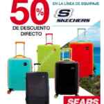 En Sears 50% de descuento en maletas y equipaje marca Skechers