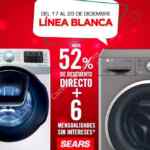 En Sears hasta 52% de descuento en línea blanca y hasta 6 msi del 17 al 23 de diciembre