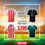 En Sears jerseys de Chivas temporada 17-18 a precio especial de $399