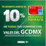 En Soriana paga con vales del GCDMX y recibe el 10% de bonificación en puntos Payback