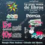 Gran Venta de Libros Porrúa del 13 al 15 de diciembre: Hasta 40% de descuento