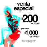 LOB Venta Especial del 12 al 16 de diciembre: cupón de $200 en compras de $1000 o más