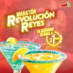 Maratón Revolución-Reyes en Chilis: Segunda bebida a sólo $1 peso