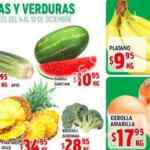 Ofertas HEB en frutas y verduras 7 Días de Precios Bajos del 4 al 10 de diciembre 2018