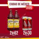 Promoción de Navidad Cerveza Victoria 2 caguamones por $62 o 2 latones por $30