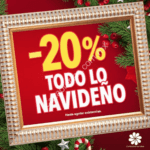 20% de descuento en todos los artículos navideños en Modatelas