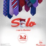 Promoción Sanborns: 3X2 en corbatas