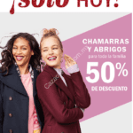 50% de descuento en chamarras y abrigos en Old Navy solo hoy sábado 15 de diciembre