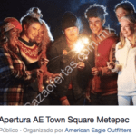 Inauguración American Eagle Square Metepec, 15 de diciembre: gift cards para los primeros 100 en llegar