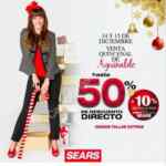 Sears Venta de Aguinaldo: hasta 50% de descuento en toda la tienda