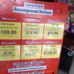 Soriana Recompensas del Día 10 al 15 de diciembre 2018 con tarjeta de puntos