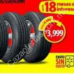 Terceras campanadas Walmart 2018: Paquete de 4 llantas Firestone