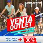 Venta Outlet de bicicletas Benotto con precios de mayoreo + hasta 30% de descuento