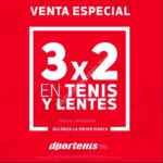 Venta especial dportenis: 3x2 en lentes y tenis DC, Onboard y K-Swiss