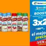 3x2 en suplementos alimenticios Nestlé Boost en farmacias Farmatodo