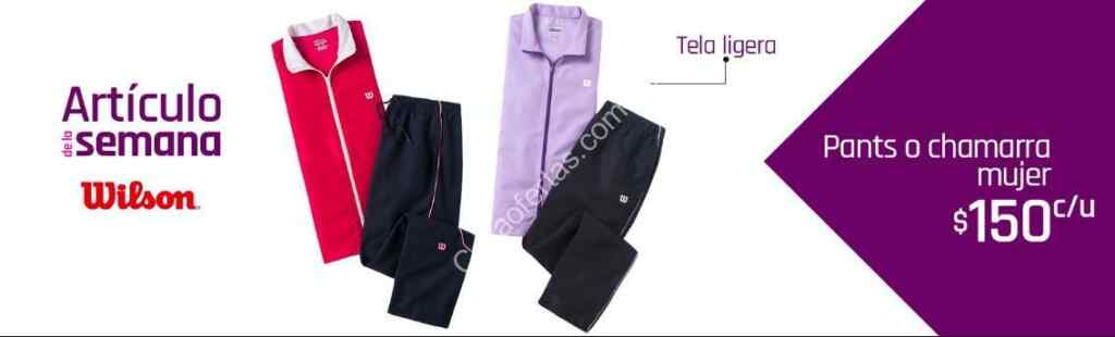 Artículo de la semana Suburbia: Pants o chamarra de mujer Wilson a $150