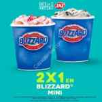 Cupón Dairy Queen de 2x1 en Blizzard Mini