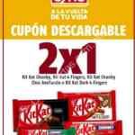 Cupón Oxxo de 2x1 en chocolates KitKat
