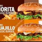 En Carls Jr nuevos combos morita burger y guajillo burger a sólo $79